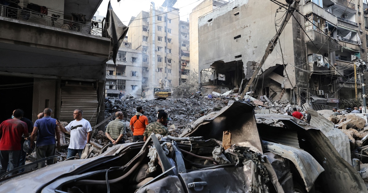 Live updates: Beirut reels from deadly Israeli strike; Iran warns Arab states not to help Israel attack