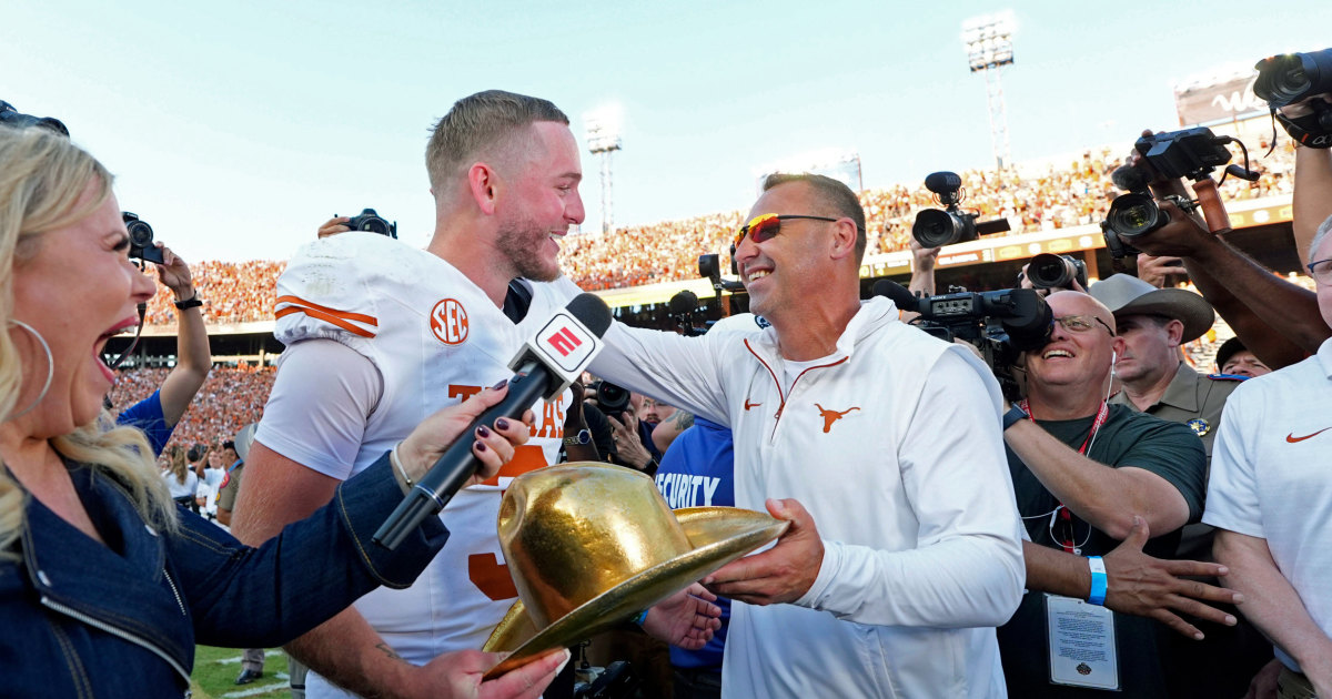 Texas defeats Oklahoma in the Red River Rivalry, but bigger tests remain