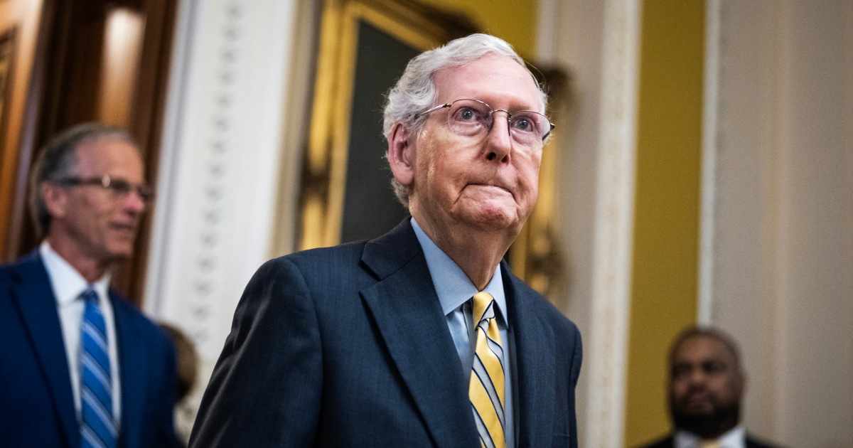 McConnell's Private Criticism of Trump Revealed Ahead of Election