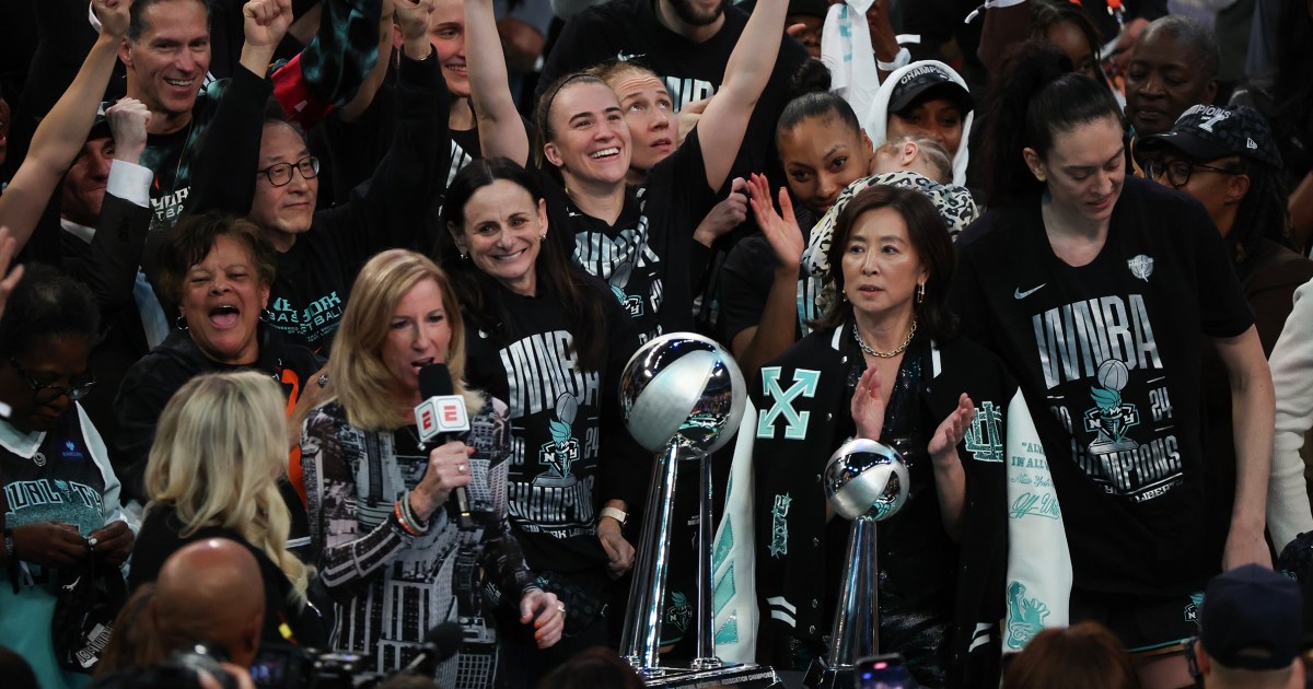 New York Liberty win first WNBA championship in franchise history