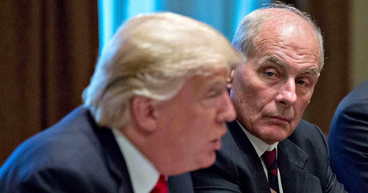 John Kelly Calls Trump a Fascist