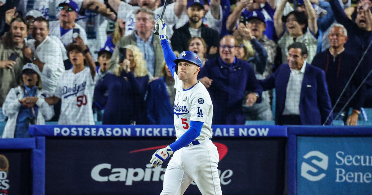 Dodgers’ Freddie Freeman Channels Kirk Gibson With Walk-off Grand Slam ...