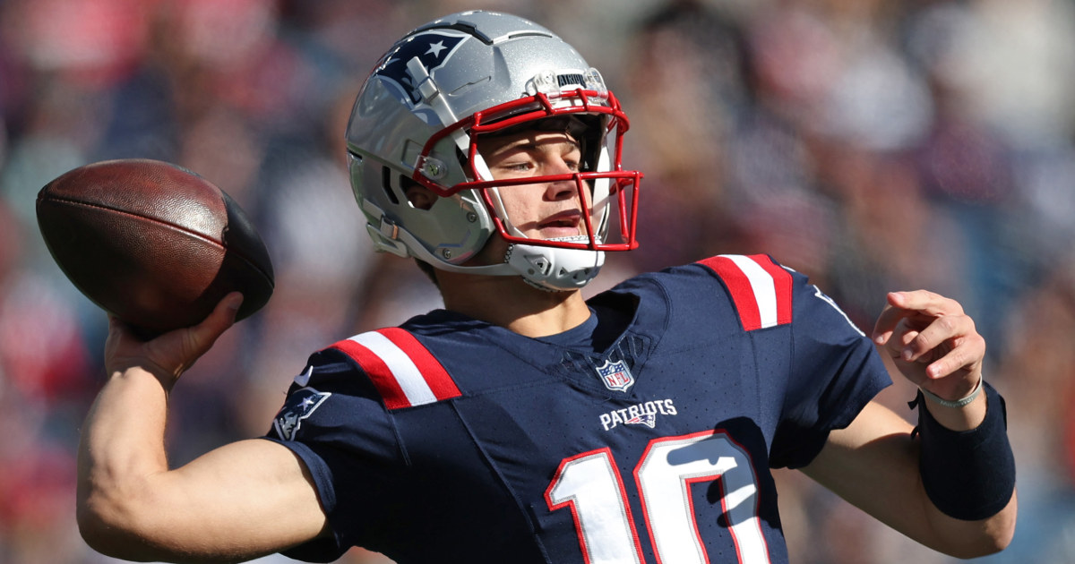 Patriots quarterback Drake Maye won’t return against Jets after suffering a concussion