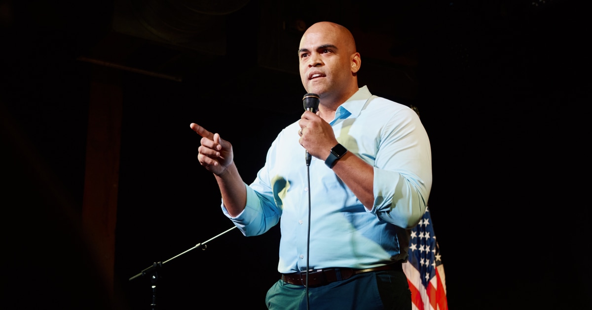 Colin Allred, an NFL player turned lawmaker, is seeking to replace Texas Sen. Ted Cruz