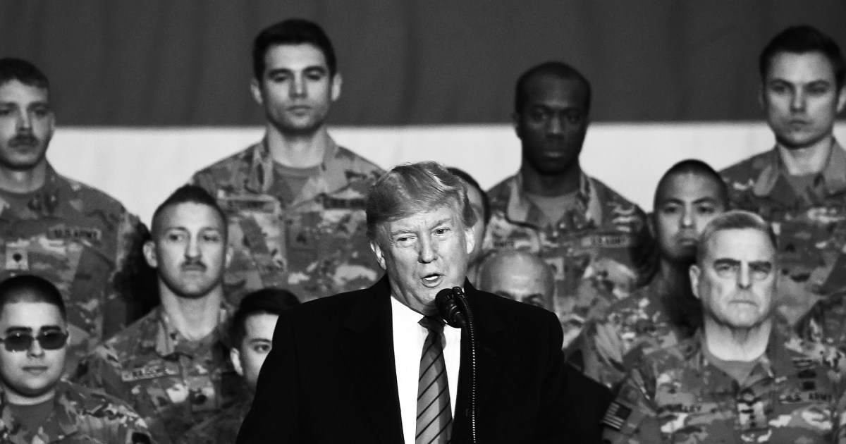 I spent 30 years in the military. Trump should be as far away from US forces as possible.