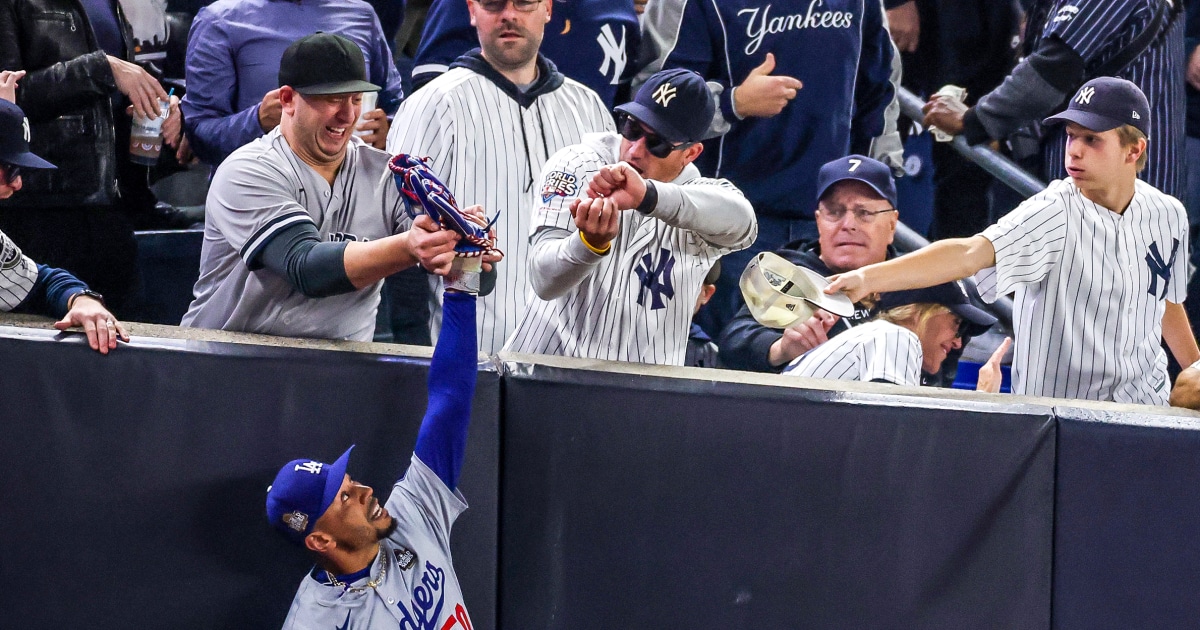 2 Yankees fans who interfered with Mookie Betts’ catch were ejected from Game 5 of the World Series