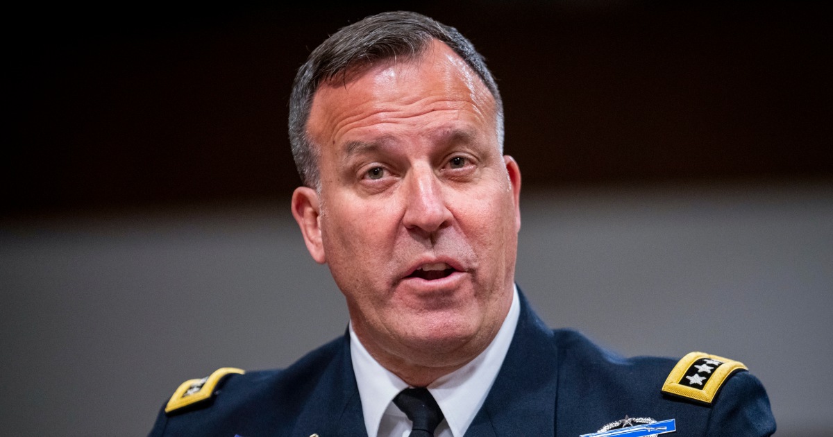 Top U.S. commander in Middle East being investigated on allegations of shoving a subordinate