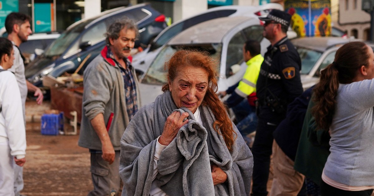 Photos show devastating flash floods that killed at least 95 people in Spain