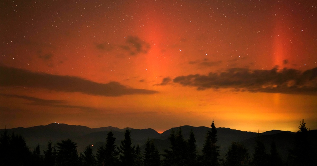 Solar flares may cause auroras in parts of the Northern Hemisphere