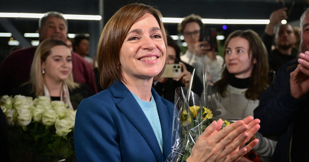 Moldova's Maia Sandu Re-Elected President