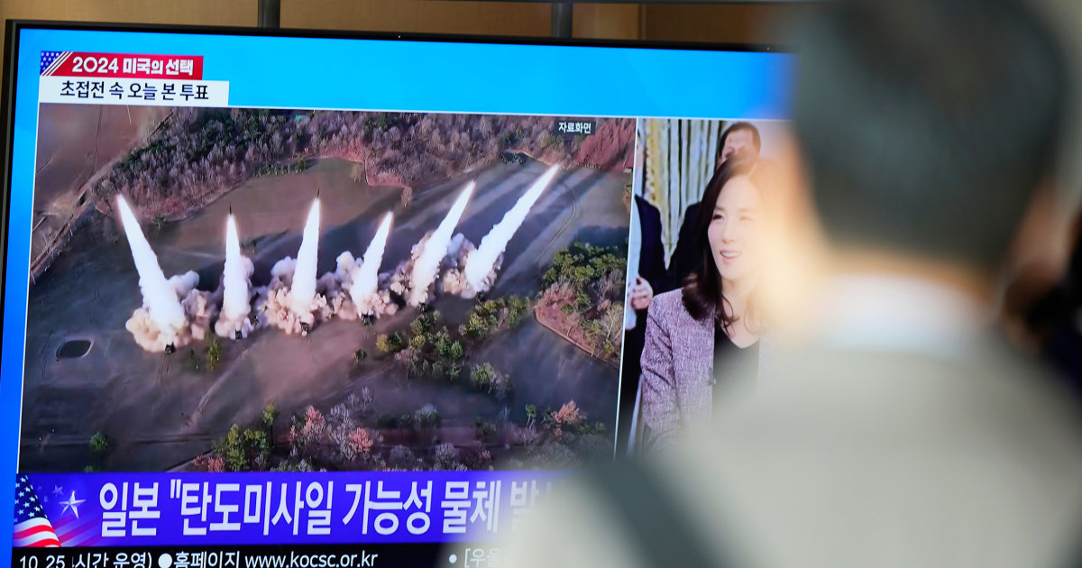 North Korea fires more than one ballistic missiles towards the ocean forward of U.S. election