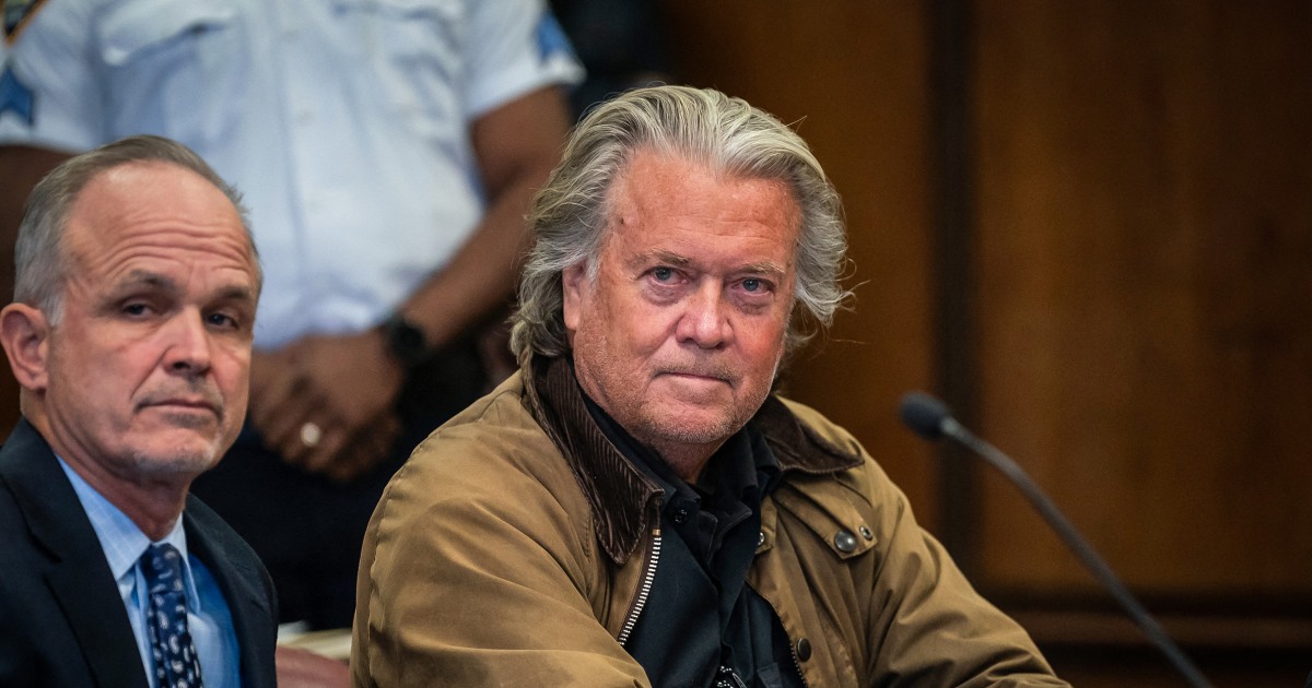 
                            Steve Bannon's N.Y. border wall fraud trial postponed to February