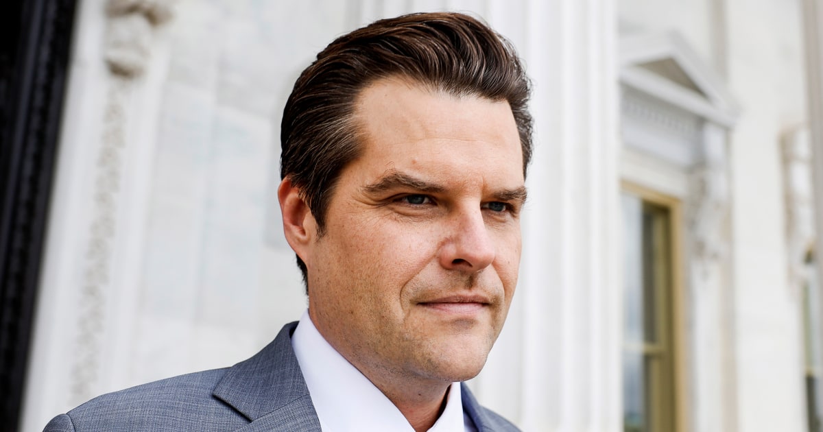 Matt Gaetz says he doesn't plan to rejoin Congress after withdrawing as ...