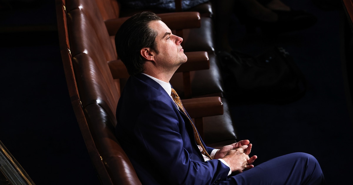 Could Matt Gaetz decide to keep his House seat? It’s complicated.