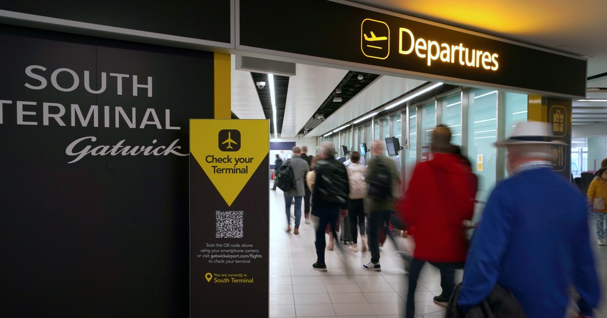 London Gatwick Airport evacuates passengers from terminal over ‘security incident’