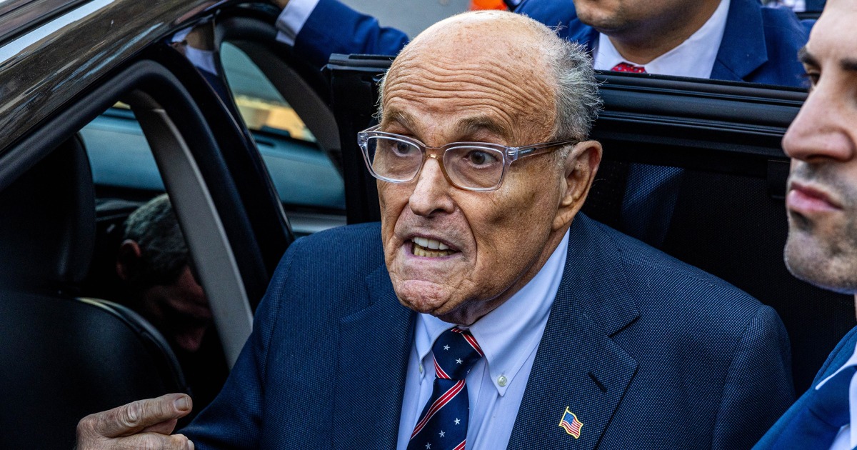 Angry Rudy Giuliani argues with judge overseeing defamation payout: 'I can't pay my bills'