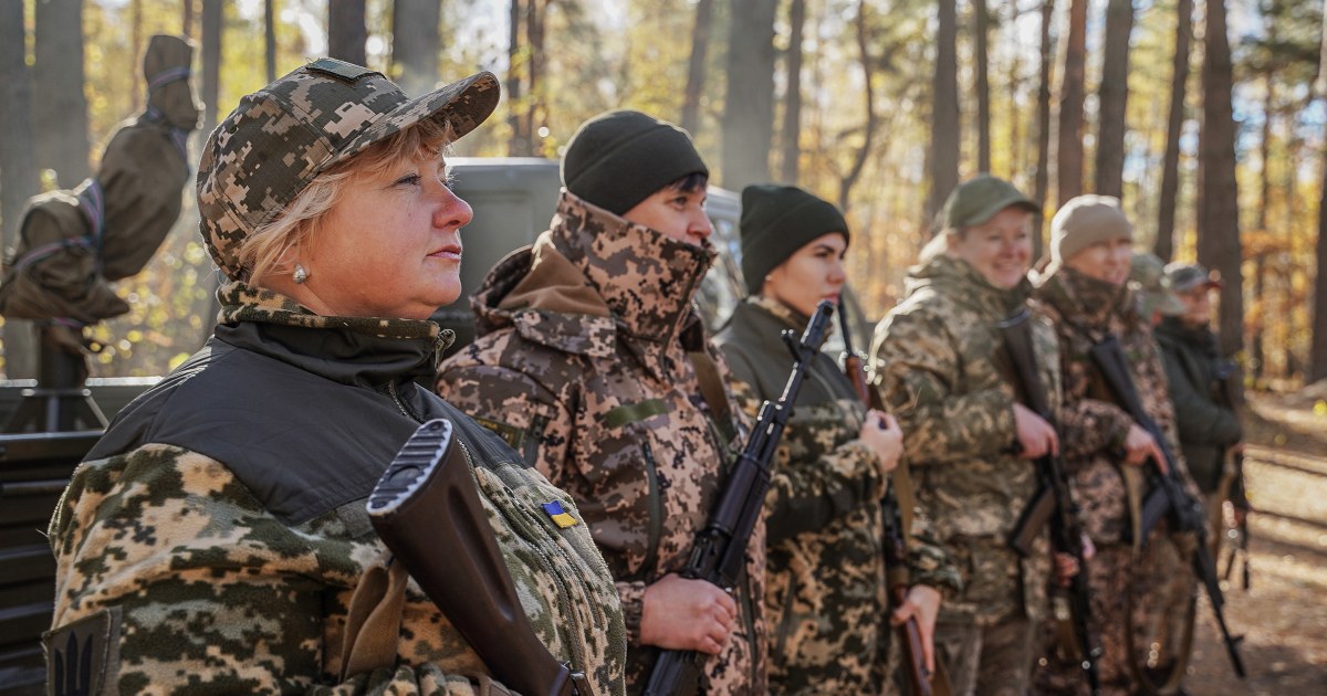 Ukraine's 'Witches of Bucha' prepare for combat as the specter of a Russian peace deal looms