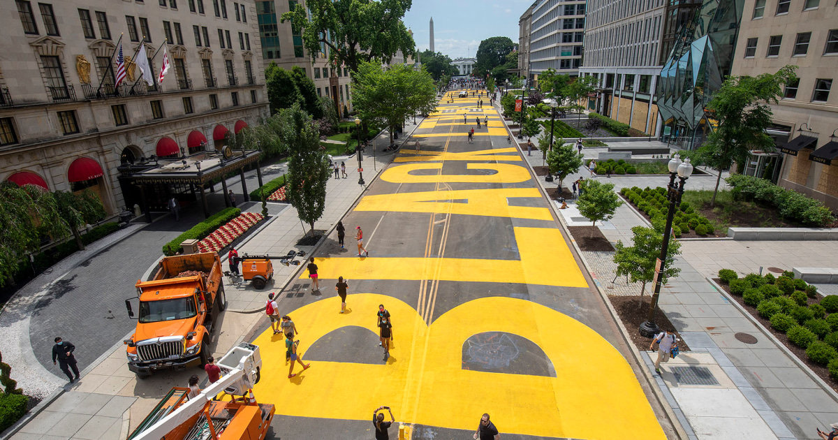 D.C. mayor says Black Lives Matter street mural near the White House may be removed