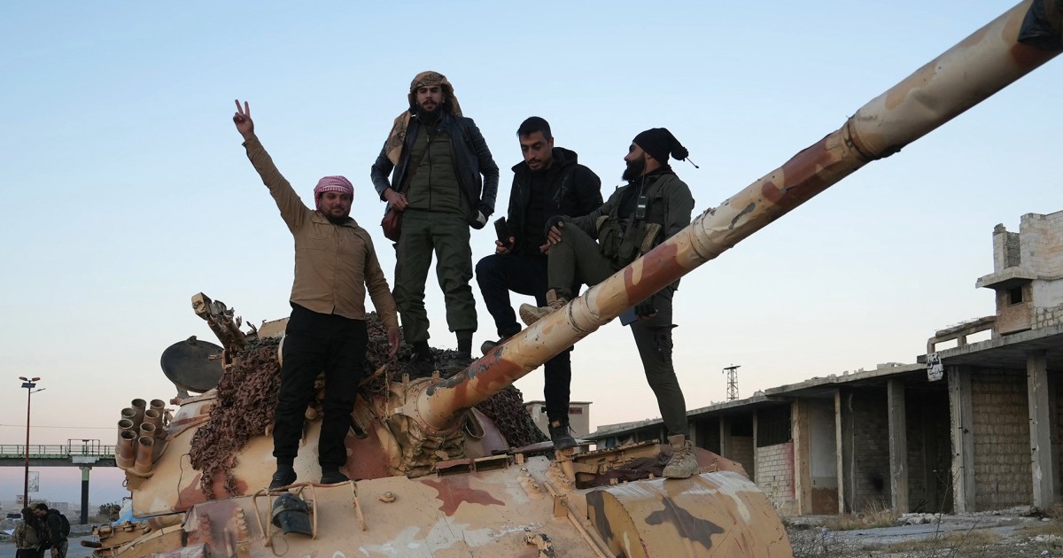 Middle East conflict live updates: Syrian government counterattacks as rebels push forward