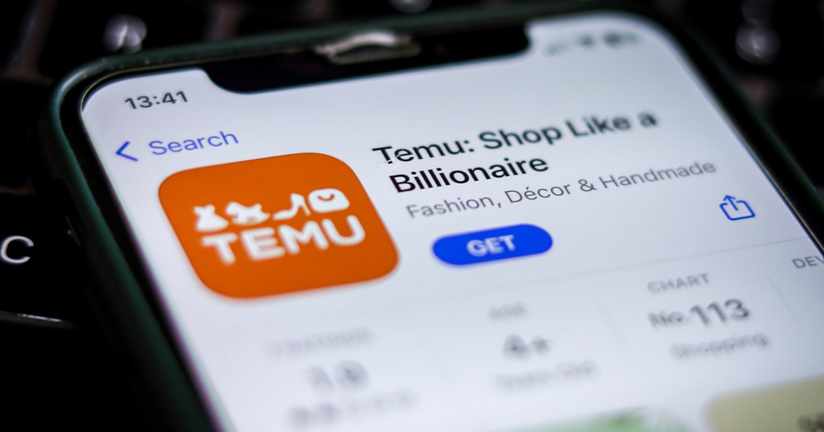 Some discount items on Temu come at the price of high quality