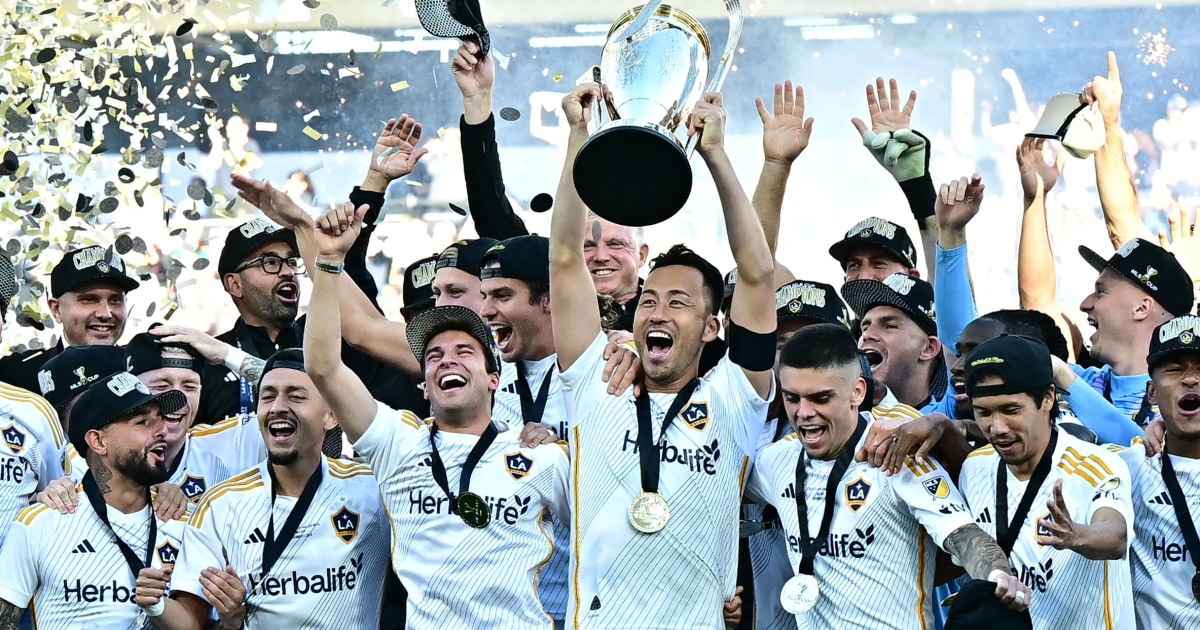 L.A. Galaxy win record 6th MLS Cup after beating New York Red Bulls 2-1 in the final