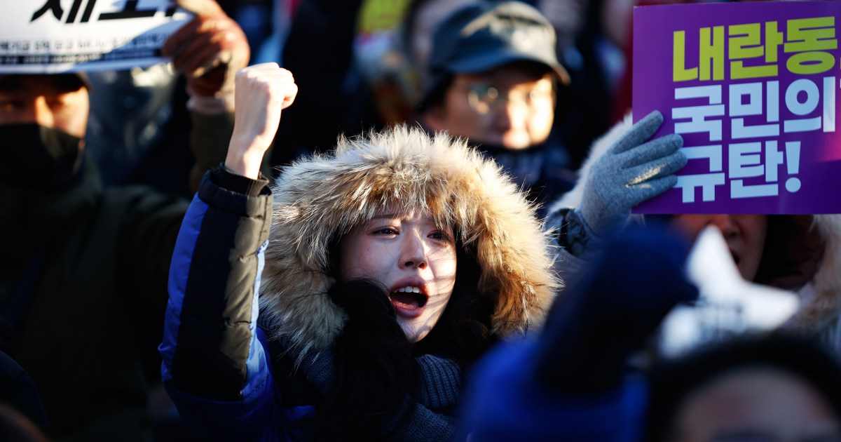 Police raid president's office as South Korea crisis deepens after failed martial law