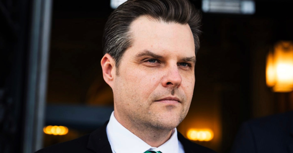 House Ethics Committee to release report on its Matt Gaetz investigation