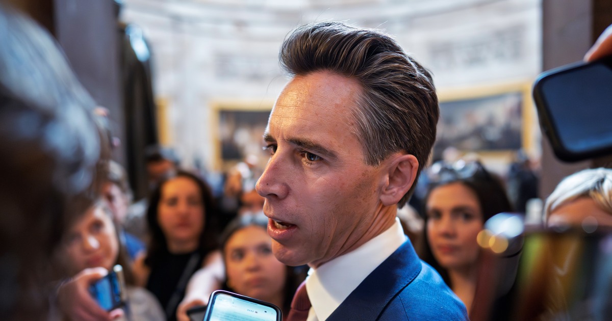 Josh Hawley and John Kennedy derail Senate hearing on sports betting with anti-trans bigotry