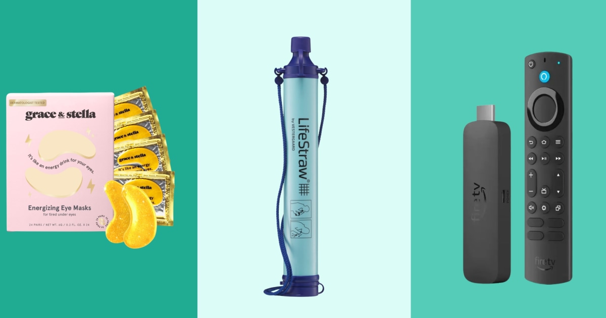 Moisturizers, smart plugs, filtered straws and more — here’s what everyone bought in 2024