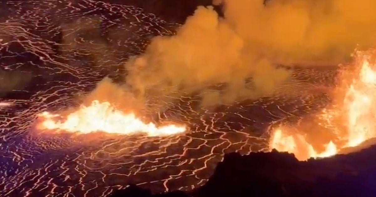 Hawaii’s Kilauea volcano is erupting —  once more