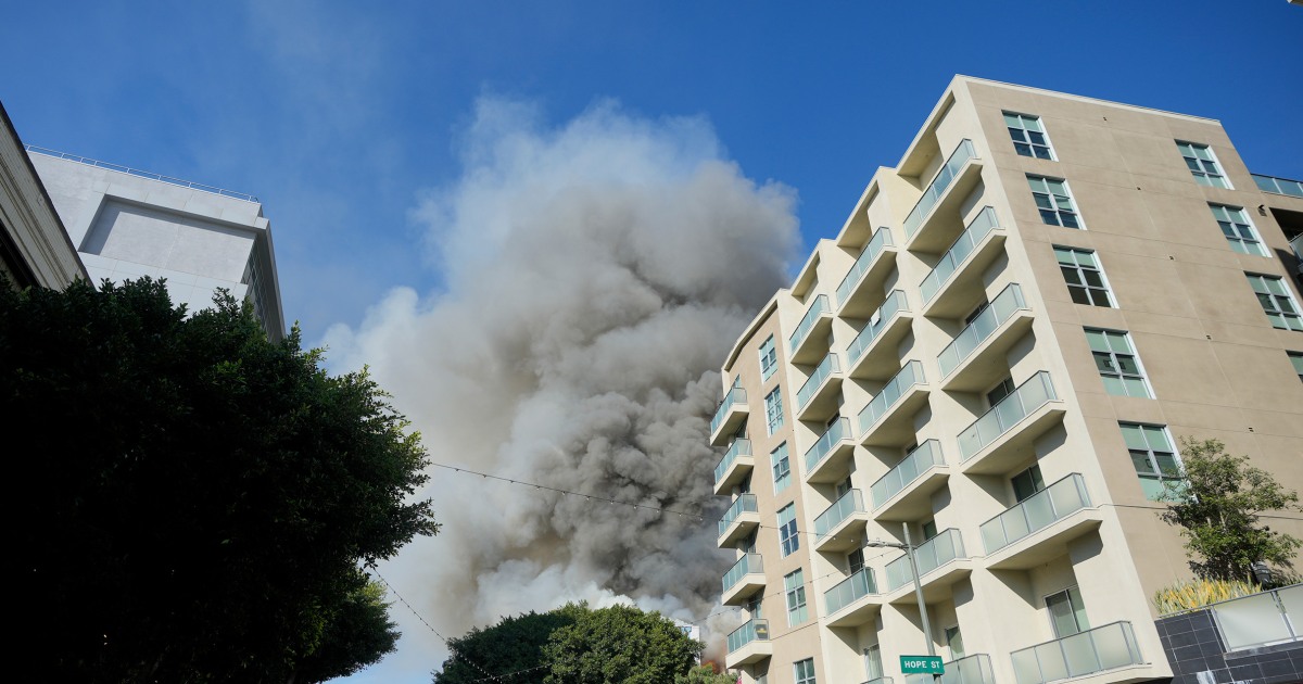 Fire damages L.A. constructing featured on cowl of The Doors’ ‘Morrison Hotel’ album