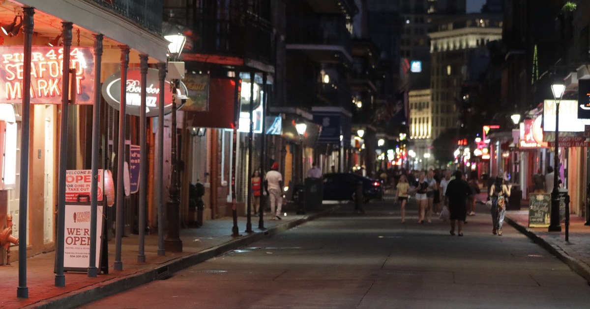 At least 10 individuals killed by automobile driving into crowd in New Orleans