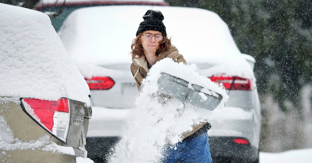 Major winter storms to wallop two-thirds of U.S., could bring heavy snow and hazardous ice