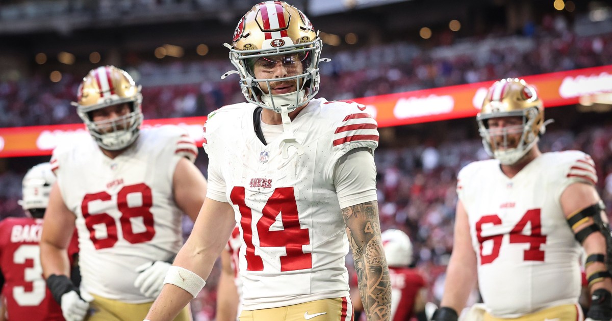 San Francisco 49ers rookie Ricky Pearsall says he forgives the teen who shot him