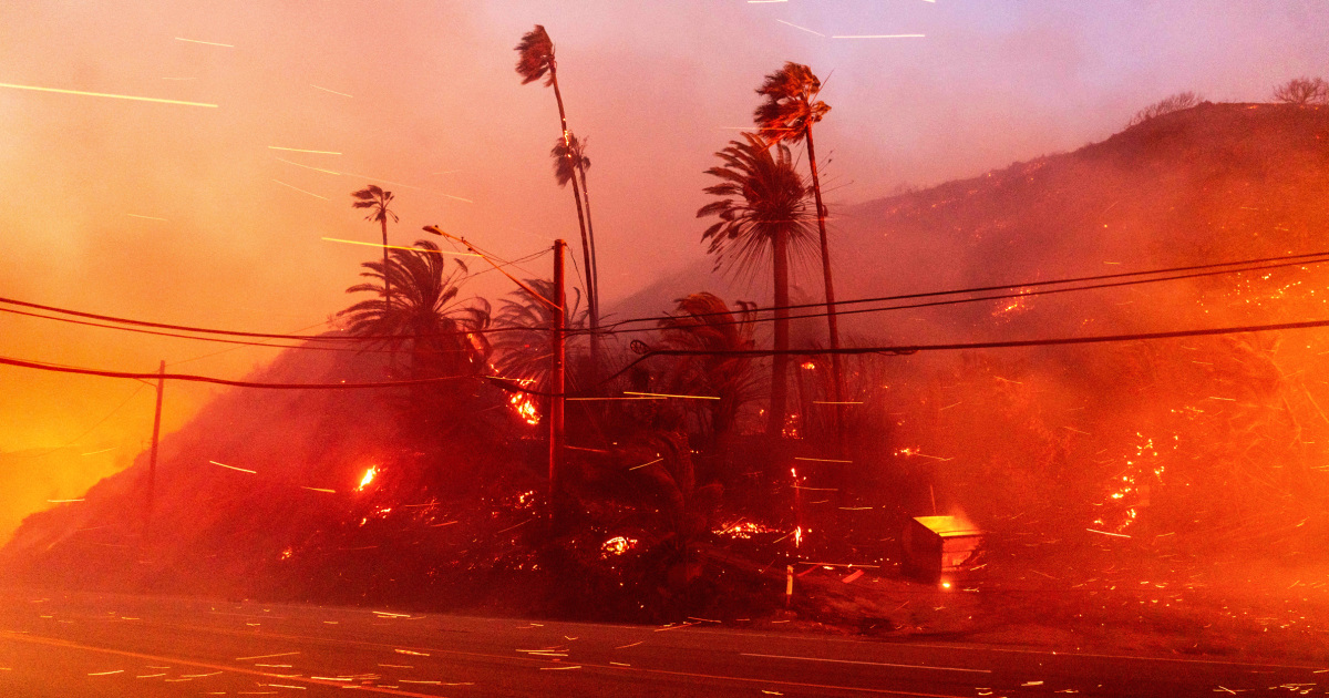 The harmful mixture fueling the L.A. fires: Exceptional dryness and powerful winds