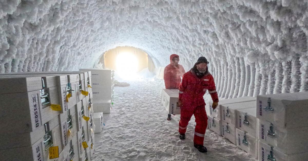 Scientists drill just about 2 miles down to tug 1.2 million-year-old ice core from Antarctic