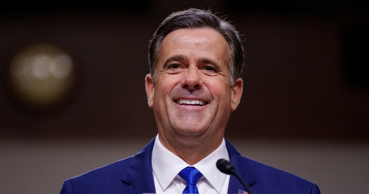 Senate confirms John Ratcliffe as CIA director