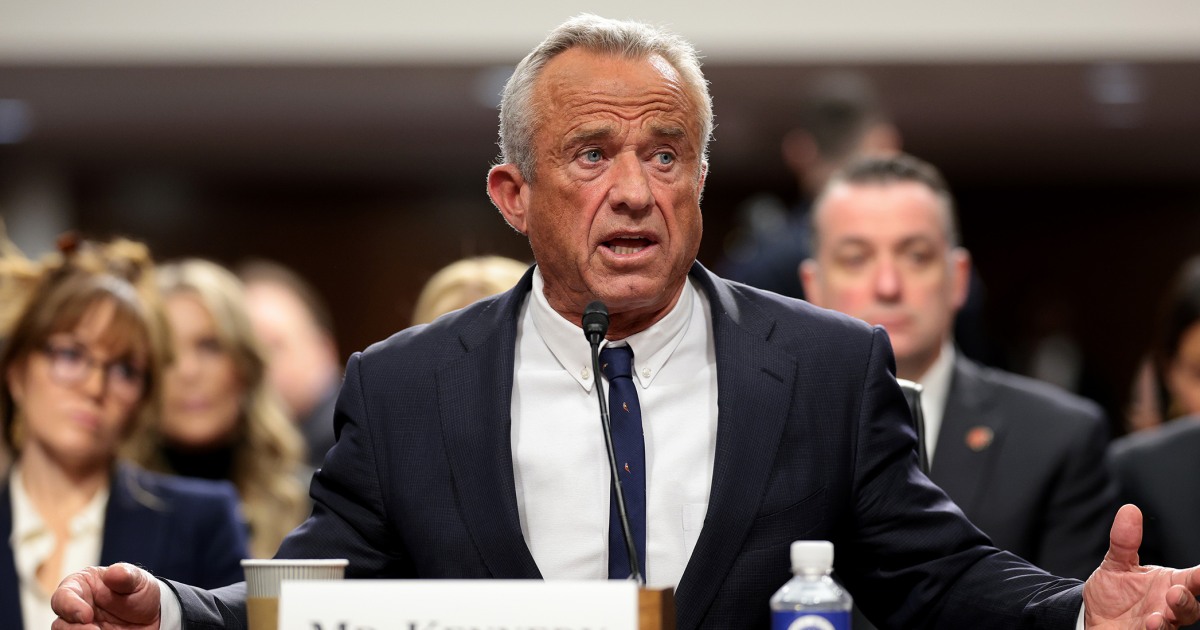 RFK Jr. stumbles on Medicaid at Senate confirmation hearing