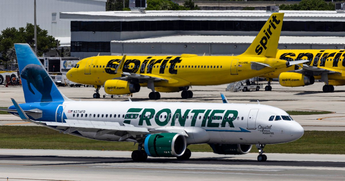 Frontier Airlines proposes merging with fellow budget carrier Spirit — again
