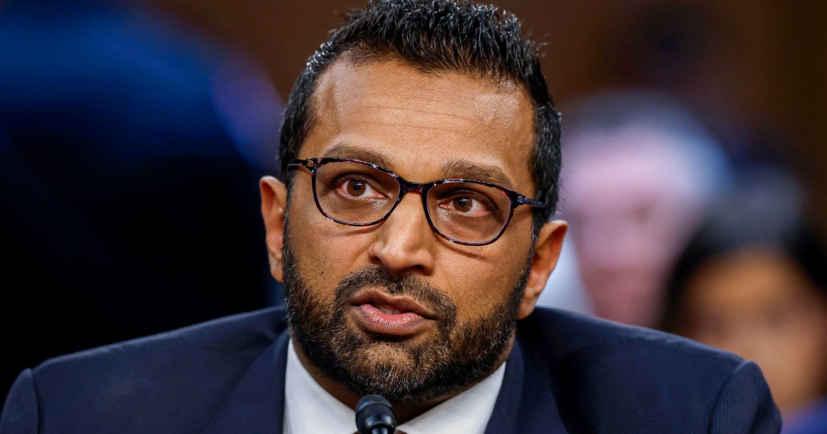 Live updates: Trump FBI pick Kash Patel to get Senate confirmation vote