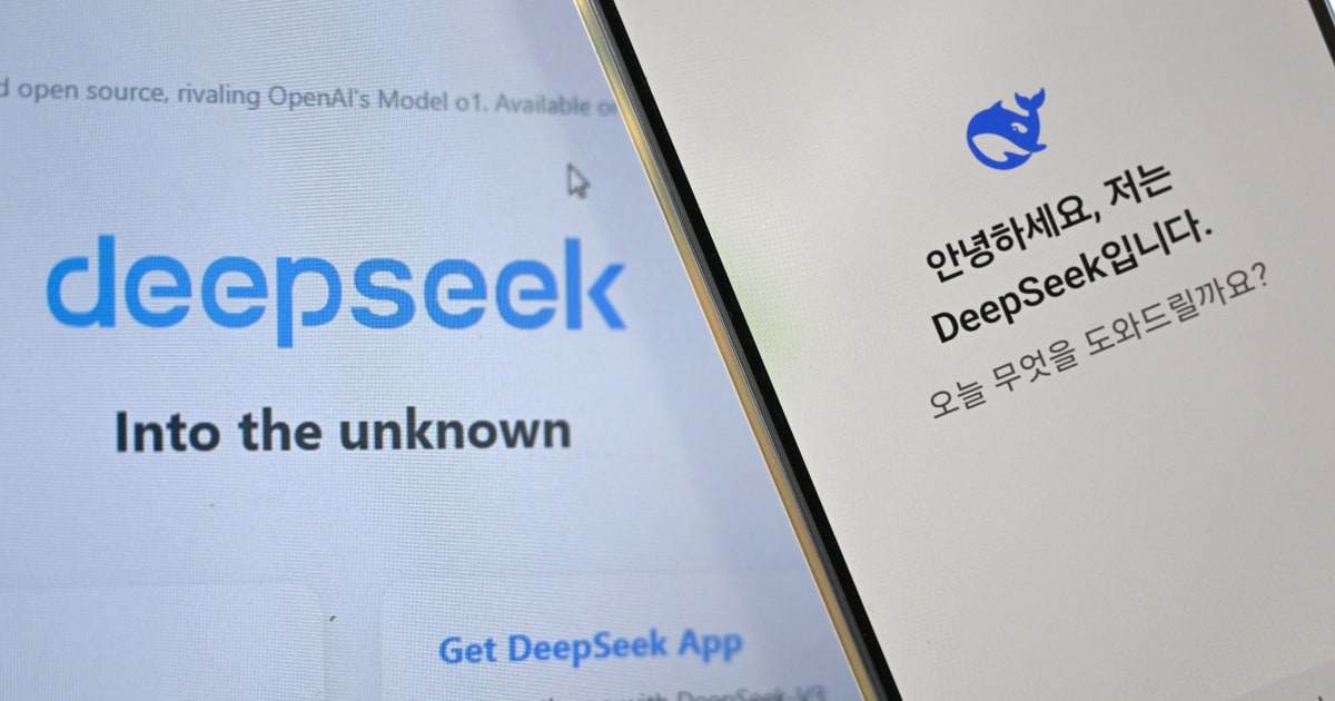 South Korea suspends new downloads of DeepSeek, citing privacy concerns