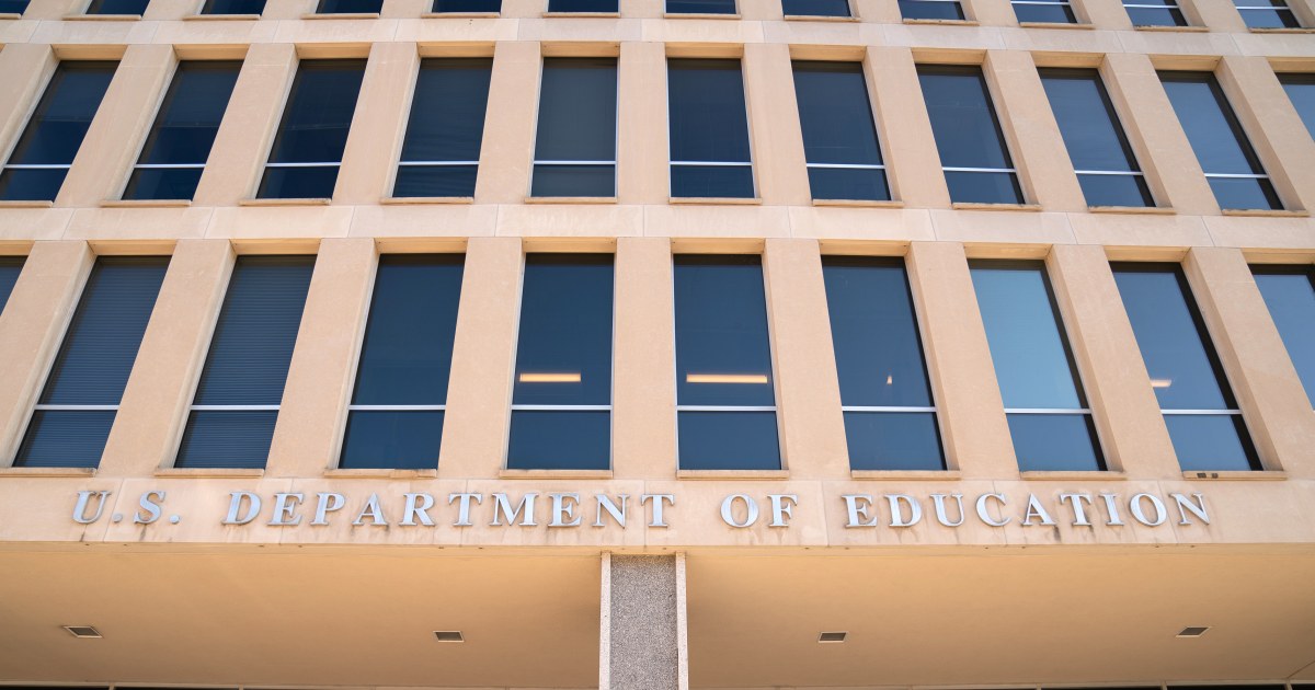 Education Department prepares to lay off roughly half its staff