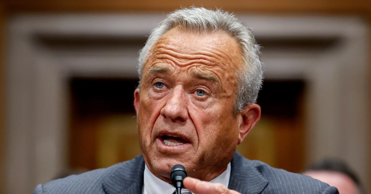 Senate confirms Robert F. Kennedy Jr. as health secretary