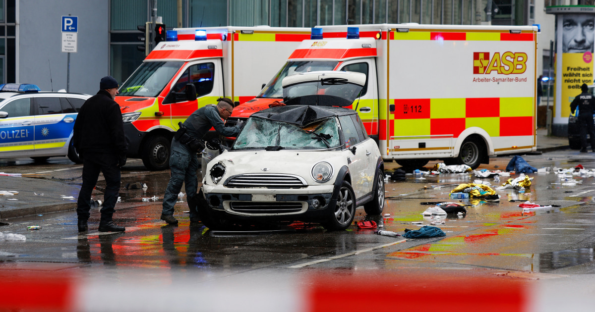 Attack suspected after car plows into 27 pedestrians in Munich