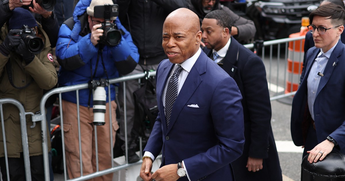 A top DOJ employee makes a case for dismissing Eric Adams' indictment forever