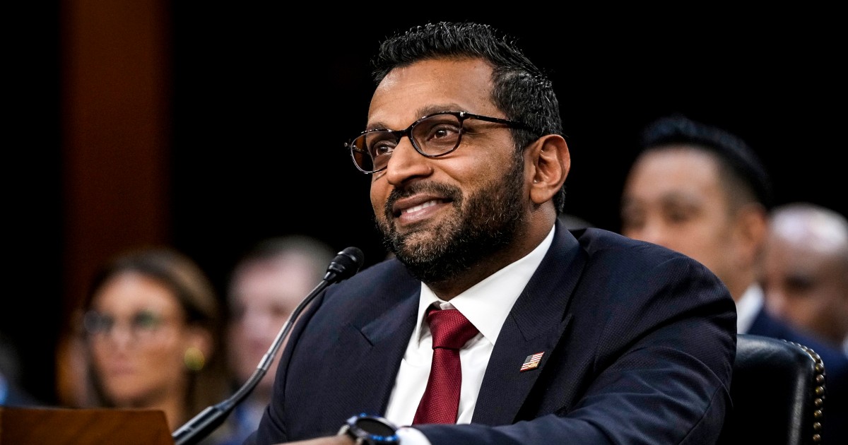 Senate confirms Kash Patel as FBI director