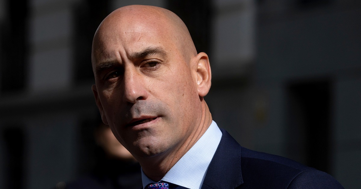 Ex-soccer boss Luis Rubiales fined by Spanish court over kiss without consent