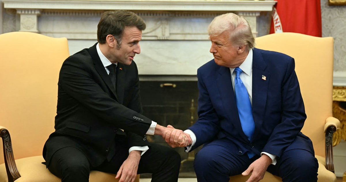 Trump and Frances Emmanuel Macron discuss Russia-Ukraine peace deal