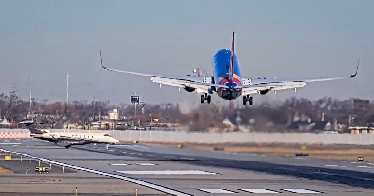 Southwest flight nearly collides with jet at Chicago's Midway Airport