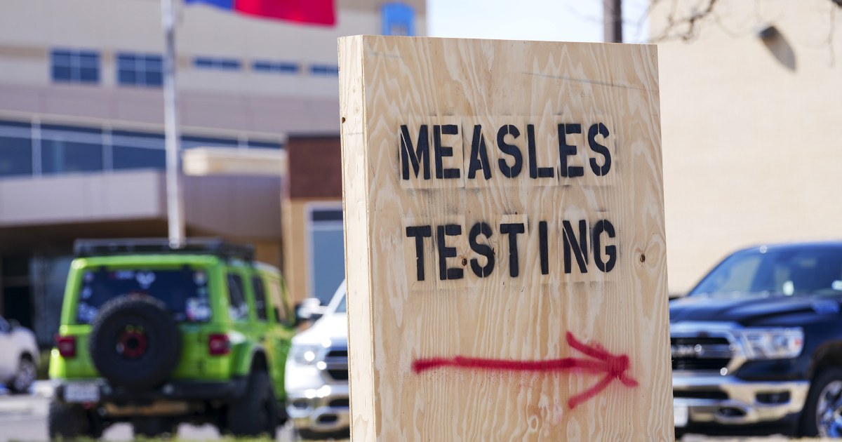 The U.S. has 1,001 measles cases and 11 states with active outbreaks